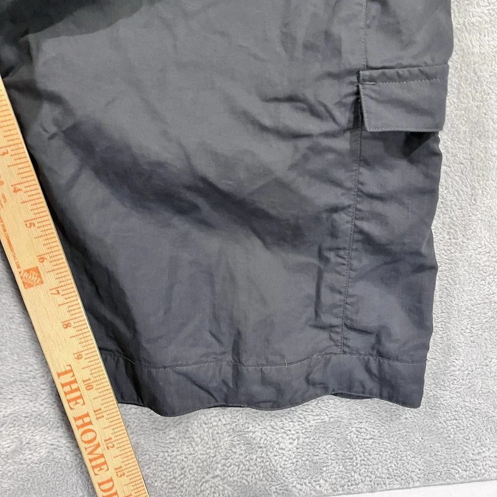 Adidas Cargo Shorts Men's 34* Belted‎ Nylon Utility Hiking Gray